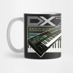 DX7 Digital Synthesizer Mug